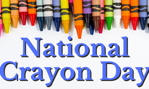 National Crayon Day with Arrivals Star Taxis
